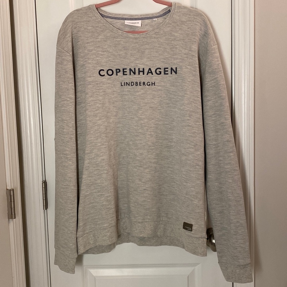 Copenhagen Lindbergh Grey Sweater - Men’s XXL